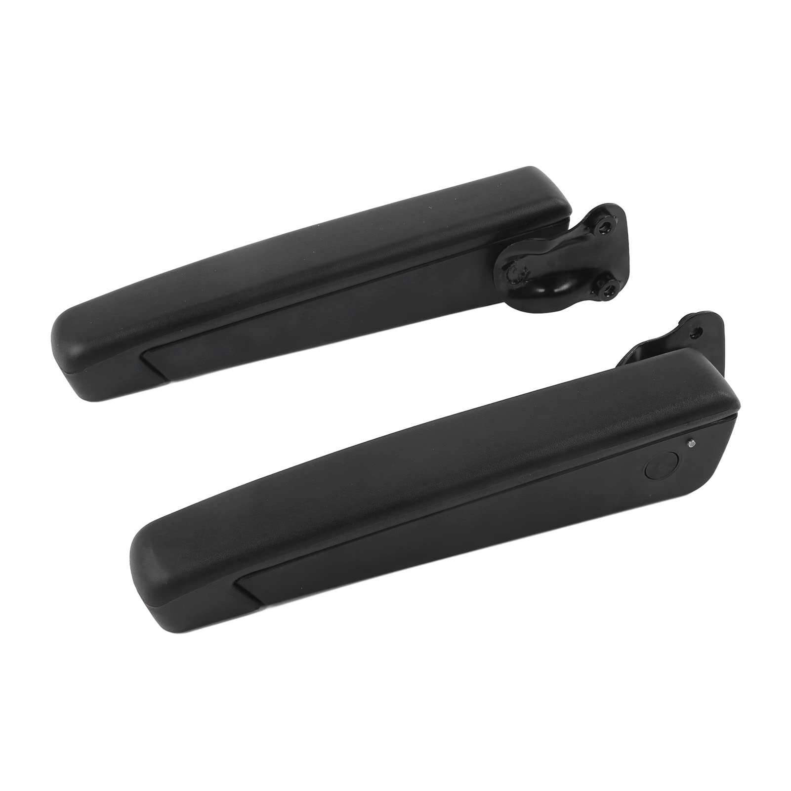 1 Paar Autos Itz Armlehne, Auto Verstellbare Sitz Armlehne Stoßfest PU Schwamm Schwarz Universal für Automobile LKW Caravan-Teile