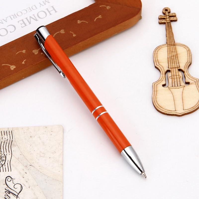Stylos à bille encre noire et bleue personnalisables avec texte pour papeterie bureau - 6