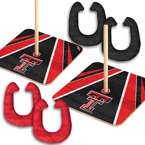 YouTheFan NCAA Texas Tech Red Raiders Horseshoe Bags Game