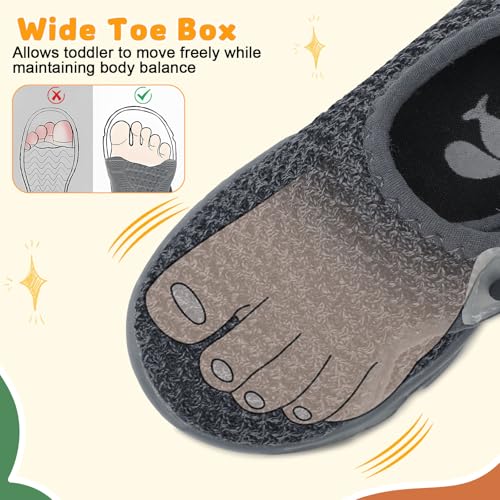 FEETCITY Baby Shoes Boys Girls First Walking Shoes Infant Sneakers Lightweight Slip On Shoe3