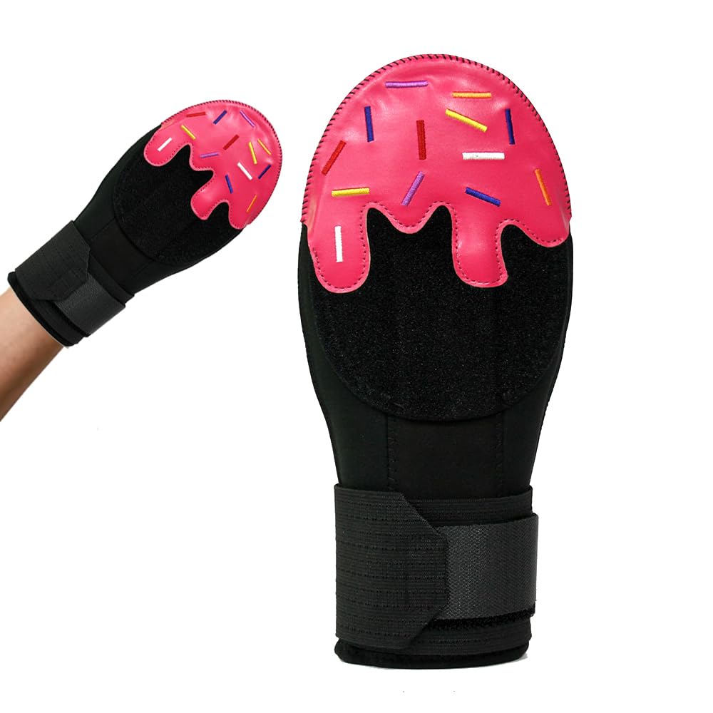 Smallan Baseball Sliding Mitt，Ice Cream Style Neoprene Sliding Mitt Youth & Adult Sizes，Universal Right or Left Hand Baseball Sliding Glove with