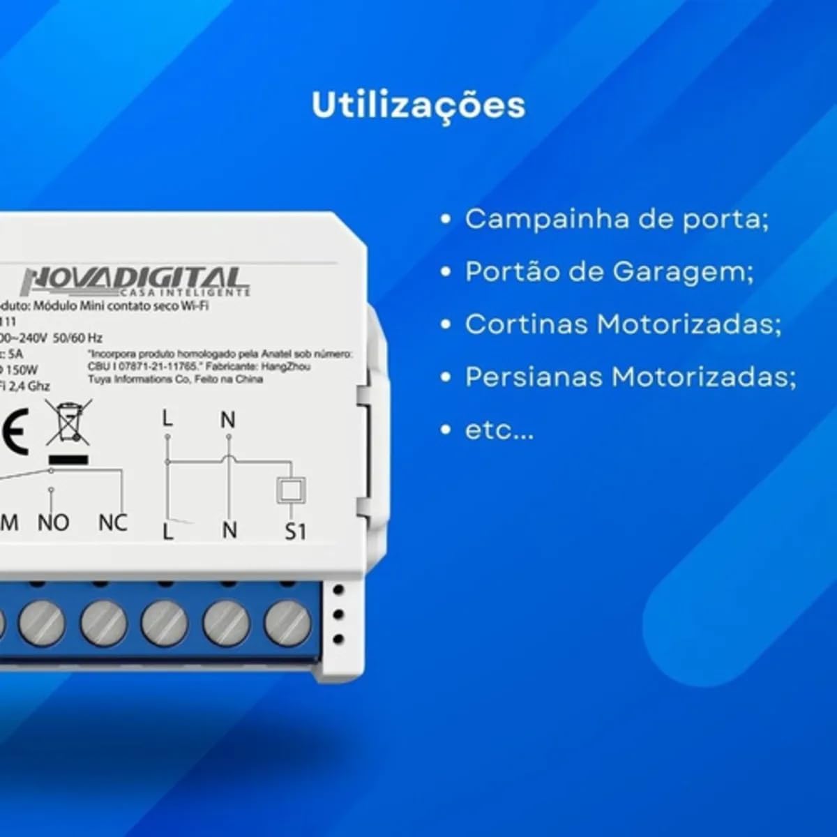 Review do Módulo Mini Inteligente WiFi: Transforme seu Portão Eletrônico em um Assistente 7 51yR1F12YzL. SL1200