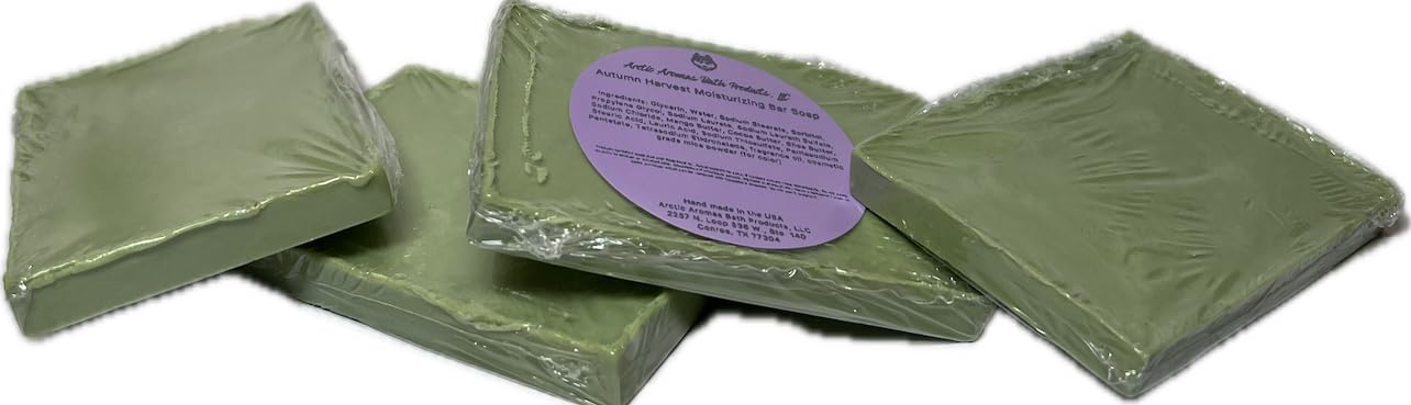 Moisturizing Bar Soaps Variety of Fragrances and Colors 2 Sizes Autumn Harvest Small