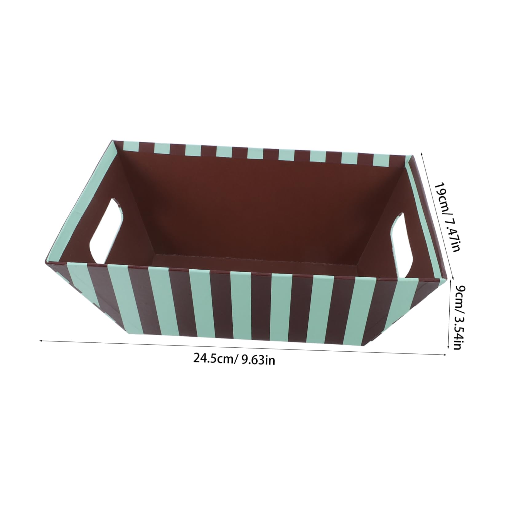 FONDOTIN 2pcs Heavy Duty Serving Boats for Treats Appetizers and Picnics Stylish Storage for Bread Candy and Snacks for Events