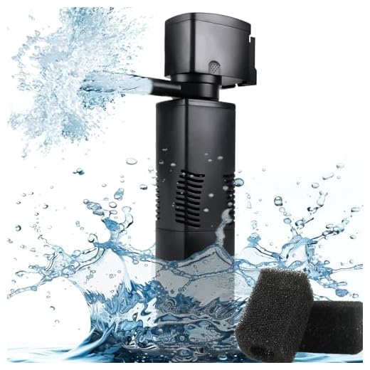 Aquarium Filter for 55-150 Gallons Tank, Internal Fish Tank Filter, Powerful Pump Submersible for Large Fish Tanks, Turtle Tanks, Kois Aeration Deodorization Wave Making Decontamination Filter System