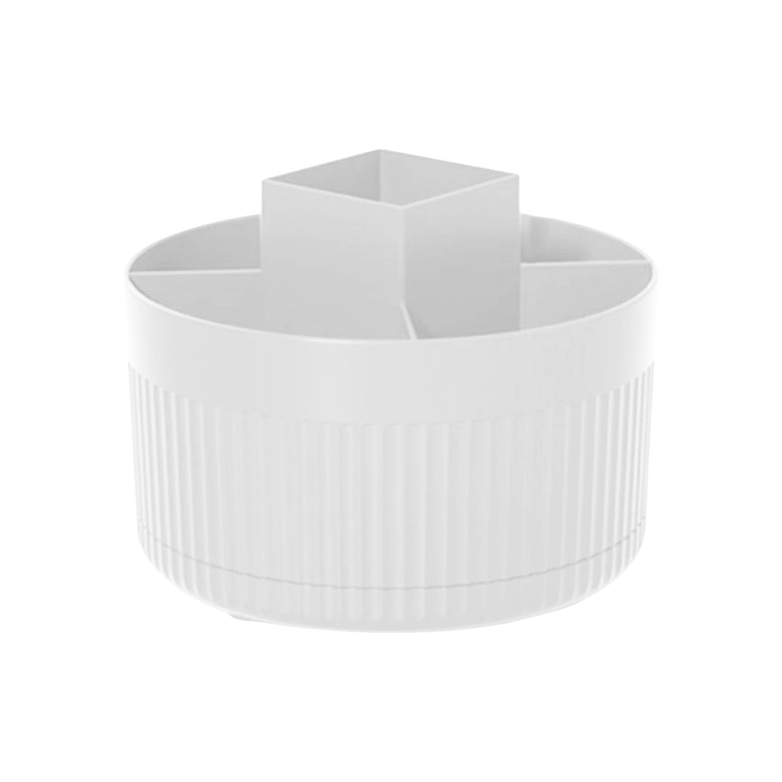 sodeber Rotating Cosmetic Brush Holder Multi Levels Storage Organized for Lipstick Eyeliners on Vanity Countertop or Rotating Cosmetic Brush Storage Container