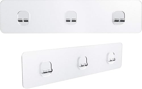 Miniatura 1 de Cinta adhesiva para organizador de ducha, estantes de cocina y estantes organizadores de baño, soporte transparente y fuerte para accesorios de
