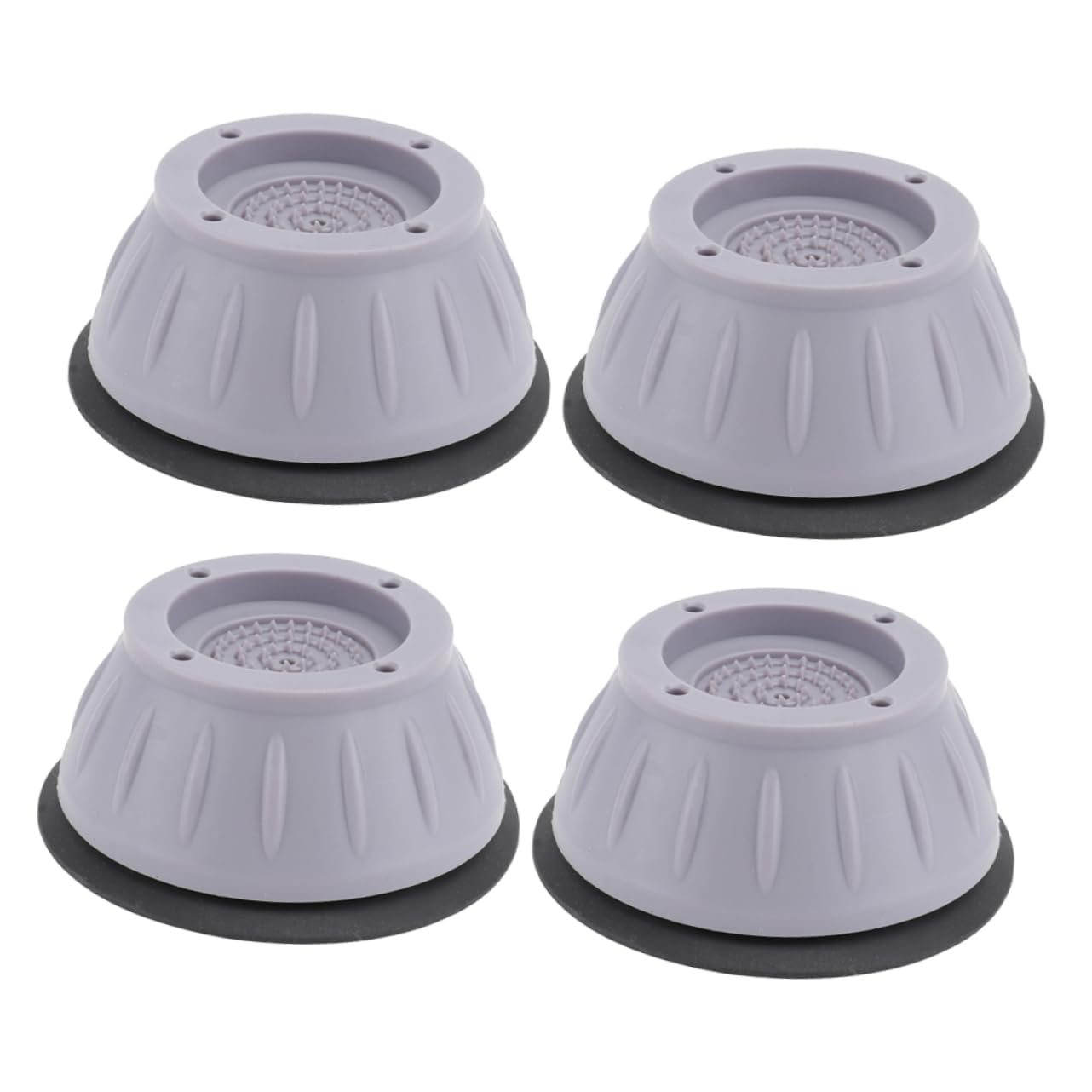 4pezzi Cuscinetti Antiscivolo Per Lavatrice Cuscinetti Antivibranti Per Mobili Tappetini Antiscivolo Per Frigorifero Ammortizzanti Resistenti e Durevoli