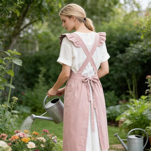 La Mejor Selección de Mandiles de Cocina para Mujer favoritos de las personas. 27 Imagen adicional