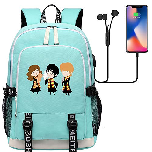Mochilas Informales Potter  Escolares Harry  Ron y Hermione  de Deporte al Aire Libre