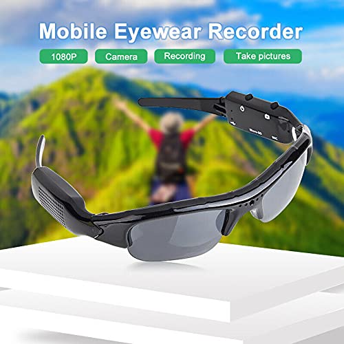 Mini óculos HD 1080P câmera oculta óculos óculos de sol Cam Eyewear DV DVR Spy