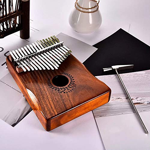 Kalimba 17 clés Professionnel Pouce Piano Instrument Enfant avec Contenu Kalimba Songbook et Tuning Hammer et Sacoche… - Les Beatles, Paul McCartney, John Lennon, RIngo Starr, George Harrison Kalimba 17 clés Professionnel Pouce Piano Instrument Enfant avec Contenu Kalimba Songbook et Tuning Hammer et Sacoche… – Image 5
