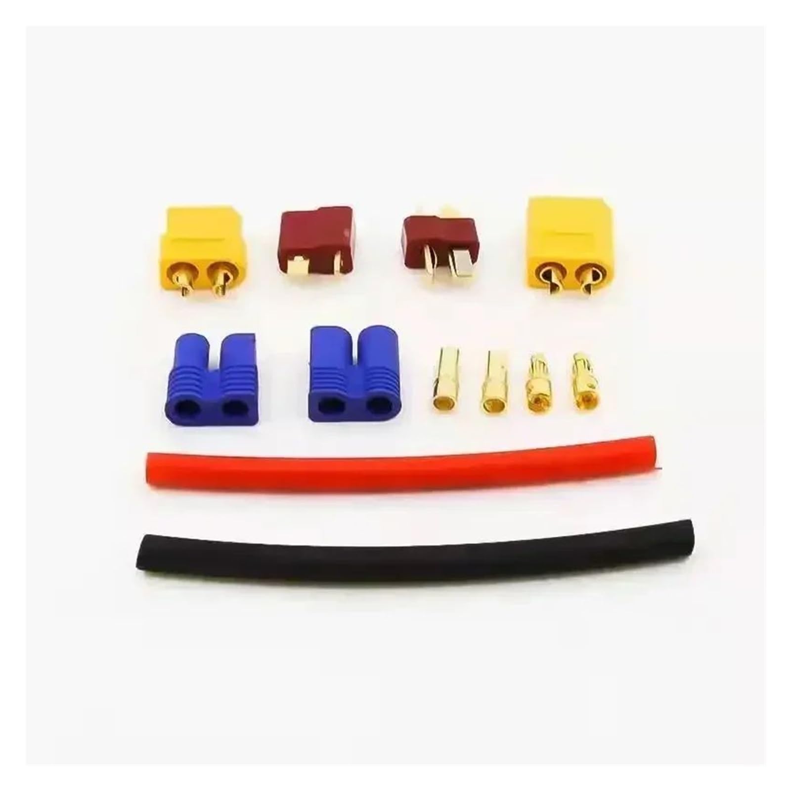 Deans T Plug EC3 XT60 Adattatore Connettore 14AWG Filo Di Silicone Termoretraibile Per RC FPV Drone Lipo Auto Aggiornamenti Parti Accessorio Ricambio RC
