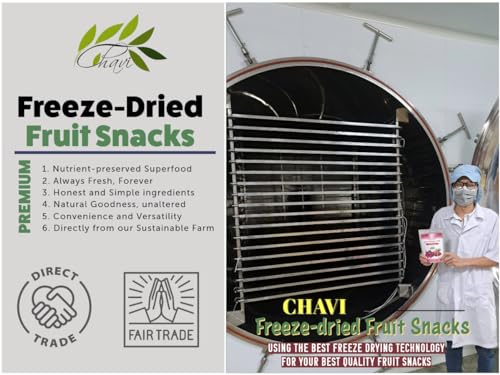 Image of CHAVI Freeze-Dried Lychee | 4 oz | pack of 2 - Healthy 1 Ingredient Superfood Supersnacks - No Added Sugars or Preservatives - Non-GMO, Vegan, Gluten-Free