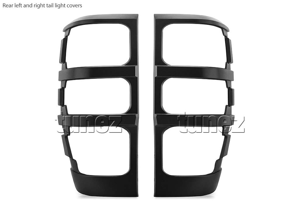 tunez Phares et caches de feux arrière compatibles avec Ranger PX T6 MK1 XL XLT Limited 2 Wildtrak Année 2011 2012 2013 2014 2015