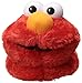 Sesame Street Unisex-Baby Tickle Me Elmo Slippers with Giggle Sound, red, Toddler Dual Size 3/4 Child US Toddler