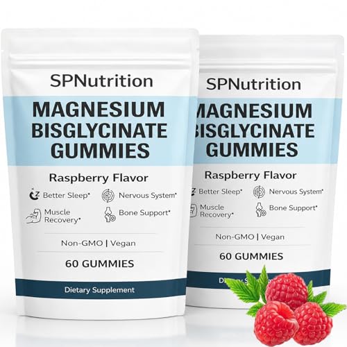 Image of Spnutrition Magnesium Bisglycinate Gummies - Chelated Magnesium Supplement (2)
