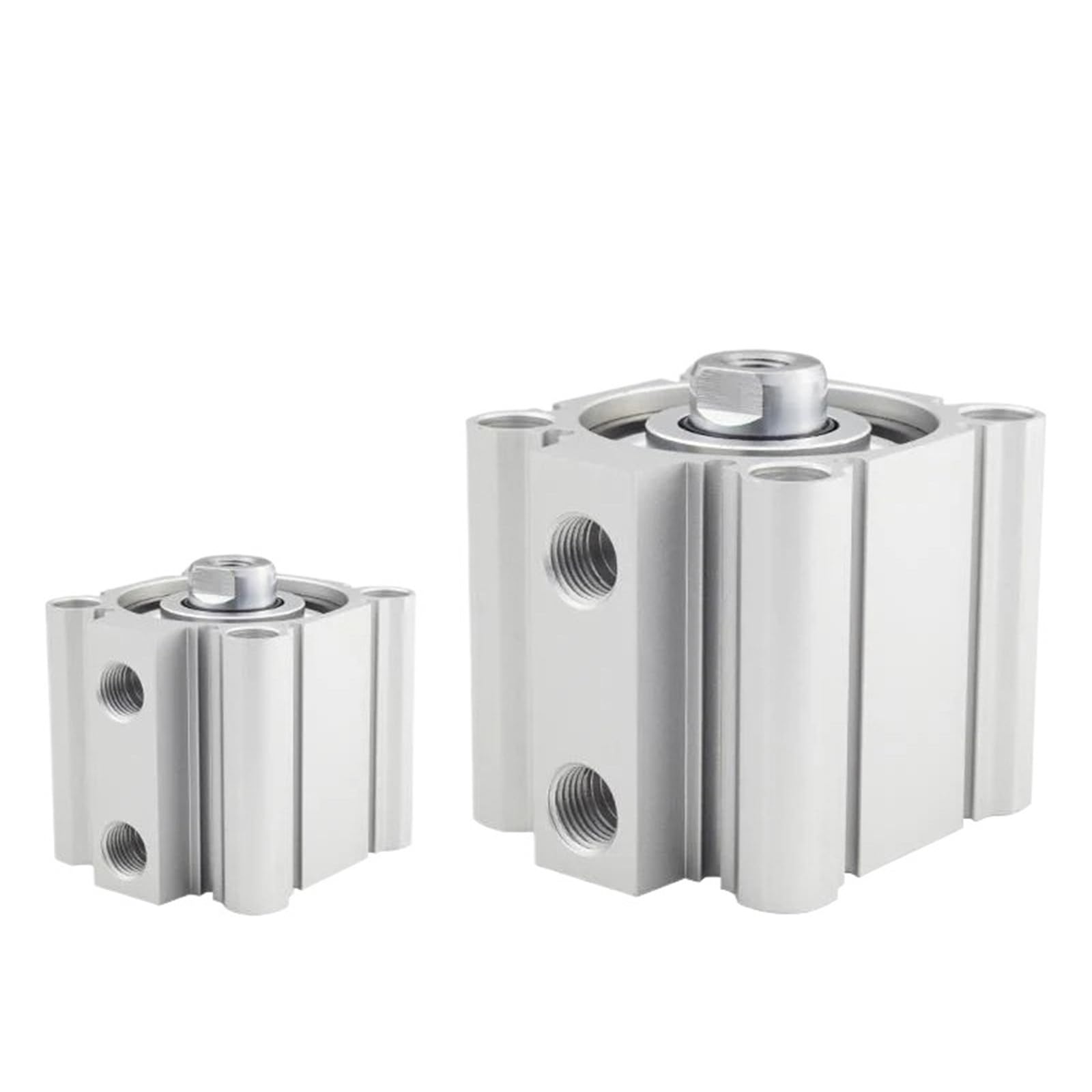 Vérin compact CDQ2A double effet : optimisez votre force pneumatique en espace réduit