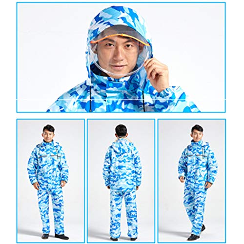 Qctz RIDING RAINCOAT-221 Rainproof Camouflage Raincoat thumb #4