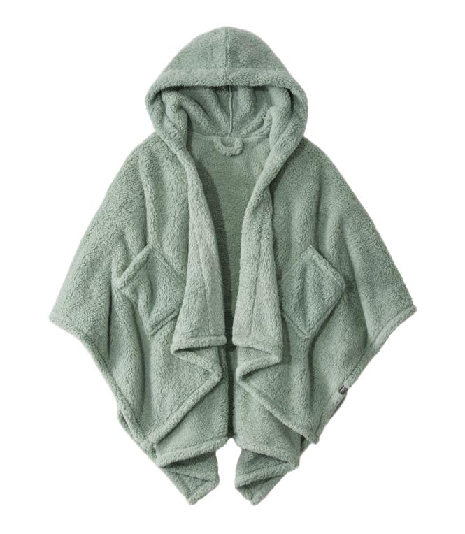 UGG Inspired Hooded Microfiber Blanket