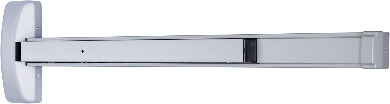 BRINKS Commercial - Commercial Door Exit Device, Aluminum Finish - Meets ANSI Grade 1 Standards, is UL 305 Compliant, and is ADA Compliant