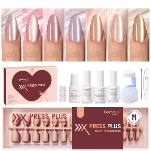 Beetles X Press Cat Eye Nails Kit - 7 Colors