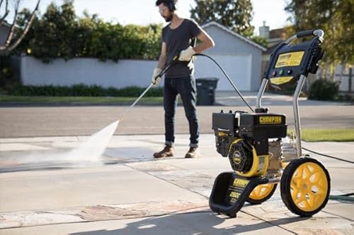 Champion Power Equipment Petrol Pressure Washer, Jet/Power Washers for Patio and Car, High pressure, 2600 PSI, 179 Bar, 196cc, 3 Quick Connect Nozzle, Portable Patio Cleaner, Driveway, Garden 100382 - Image 7
