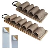 Underalert 12 Gauge Shell Holder, Velcro Shotgun Shell Holder with Adhesive Backing Sticker, Mollle
