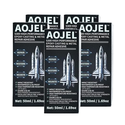 5-Pack Heavy-Duty Metal Repair Epoxy