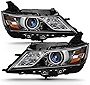 ACANII - For [Halogen Model Only] 2014-2020 Chevy Impala OE Style Headlights Headlamps Assembly Driver & Passenger Side