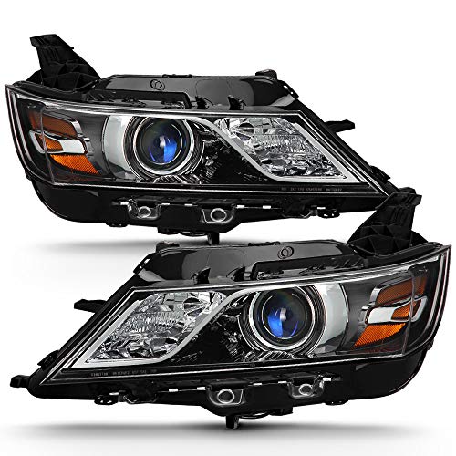ACANII - For [Halogen Model Only] 2014-2020 Chevy Impala OE Style Headlights Headlamps Assembly Driver & Passenger Side