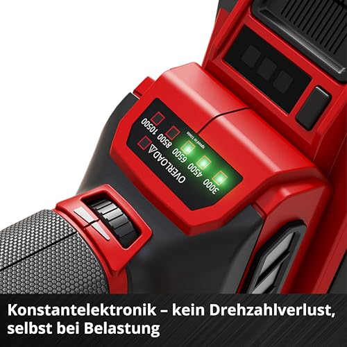 Einhell Professional Akku-Winkelschleifer TP-AG 18/125 CE Q Li Power X-Change (18 V, 900 W, Ø 125 mm, 33 mm Schnitttiefe, Brushless, Konstantelektronik, ohne Trennscheibe, ohne Akku)
