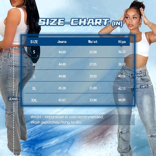 Women High Waist Skinny Jeans Trendy Butt Lifting Stretchy Denim Pants Double Waist Y2K Jeggings for Women4