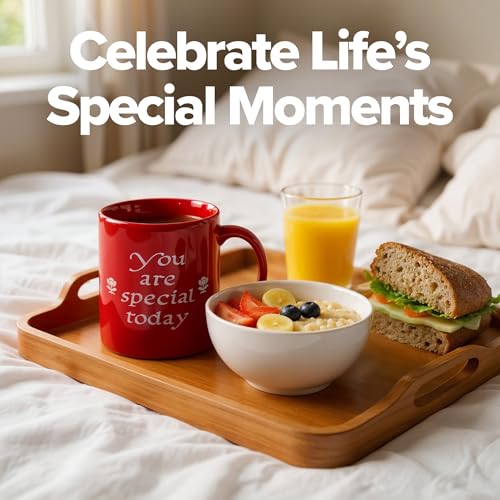 Taza Roja 'You Are Special Today' de Cerámica miniatura 2