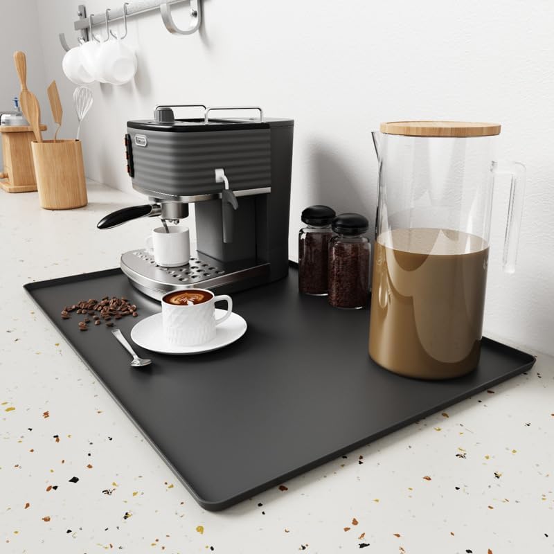 Coffee Mat, Bar Mat for Kitchen Counter, 16