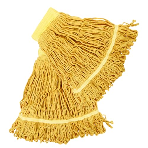 Unomor 2pcs Replacement Mop Head The Office Theoffice Offices Industrial Mop Heads Commercial Mop Heads Mop Floor Cleaner Pad Mop Pads Replacement Floor Mop Pads Polyester Yellow