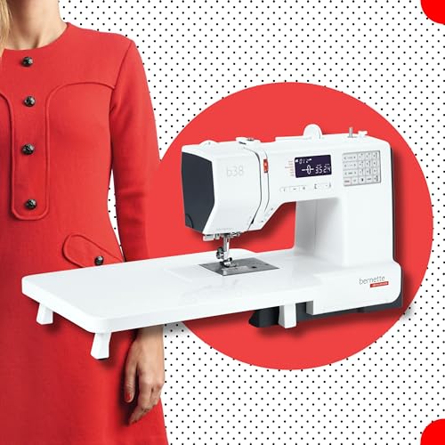 Bernette B38 Affordable Computerized Sewing Machine With Northern Lights Thread Bundle thumb #4