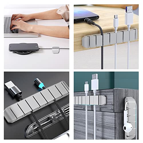 Organizer a Clip per Cavo, porta 15 pezzi Clip per...