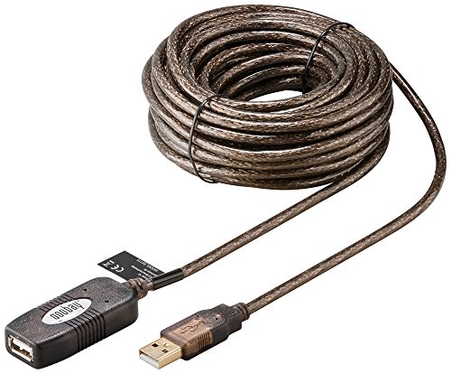 Preisvergleich Produktbild Aktives USB 2.0 Verlängerungskabel, 10m