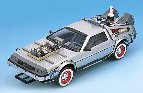 Aoshima 059180 Kit 1/24 Back to The Future III Delorean voiture miniature - 2