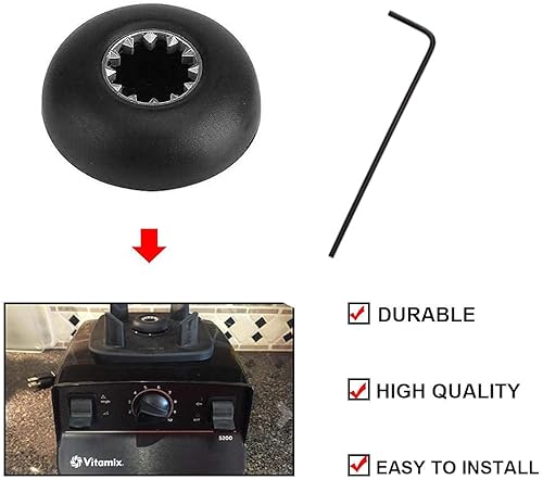 Miniatura 2 de Conjunto de cuchilla con kit de zócalo de accionamiento Piezas de repuesto para Vita-Mix 1151 1152 Wet Blade Fit 5200