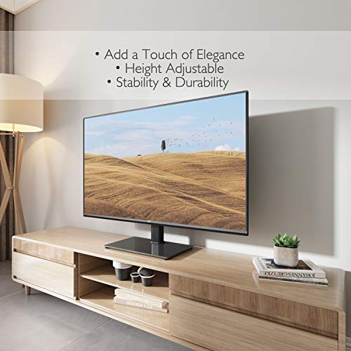 1home Universal Table Top Pedestal TV Stand with Bracket for 32”-50” LCD/LED TVs - Thumbnail 5