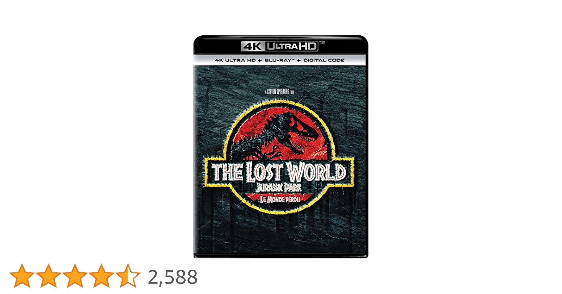 その他 THE LOST WORLD JURASSIC PARK The Lost World: Jurassic Park Blu-ray - Bilingual Edition