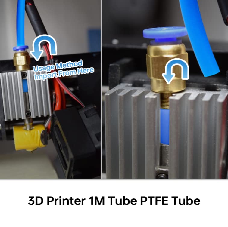 Tevo Hictop 3D Printer PTFE Tube 1.9mm ID 1.75mm Filament Ender 5 Capricorn UK E - Foto 8