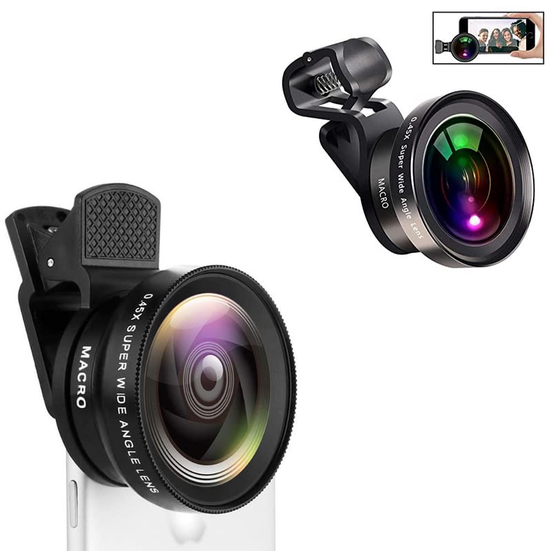 Image of Lapras (BUY 1 GET 1 FREE with 15 YEARS WARRANTY) 2in1 Camera Lens Kit with 0.45X Wide Angle Lens, 2in1 Camera Lens Kit with 0.45X Wide Angle Lens
