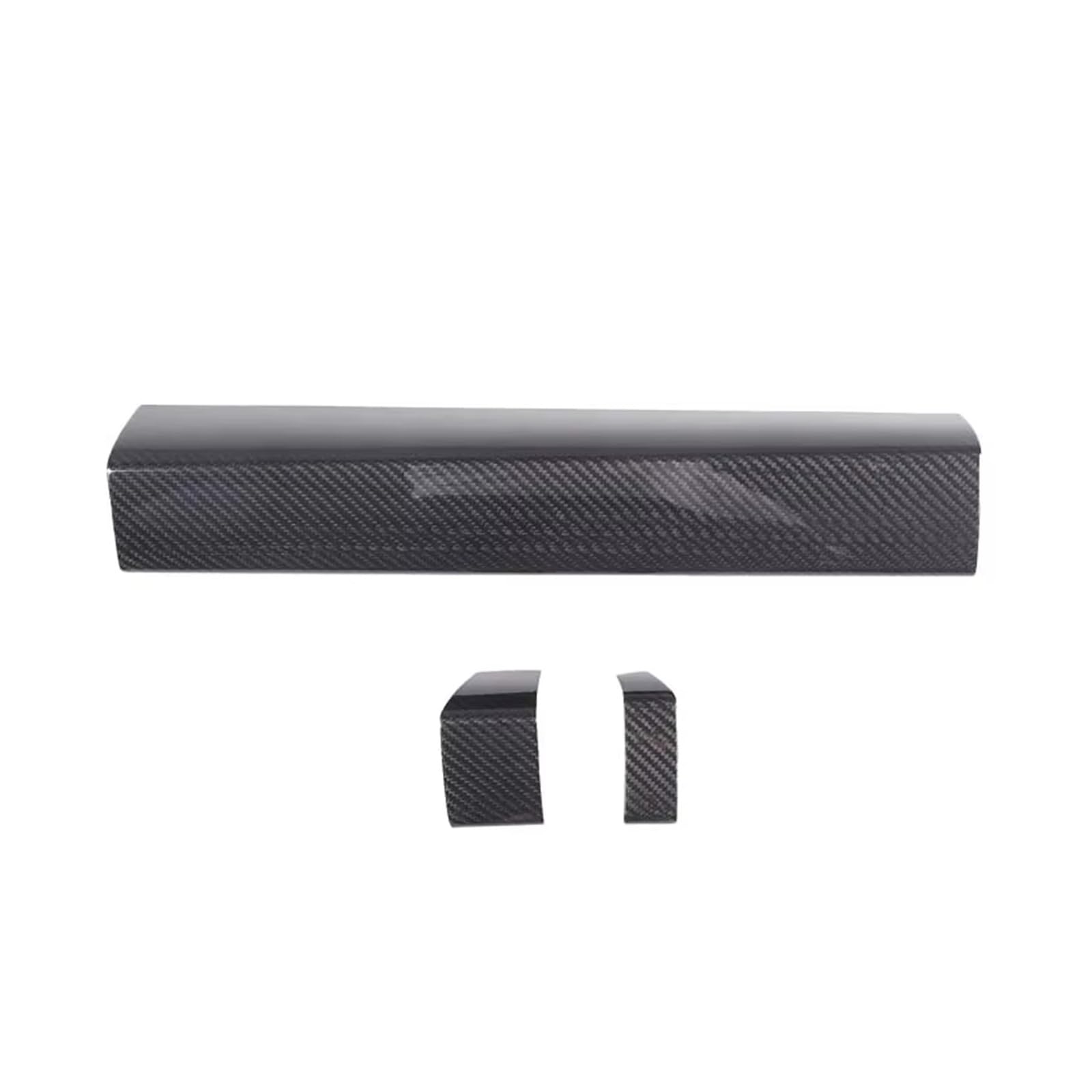 Tingyus Black For Toyota For Tundra For Sequoia 2022 2023 Dashboard Decorative Panel Sticker Interior Accessories Car Interior Mouldings(Black)