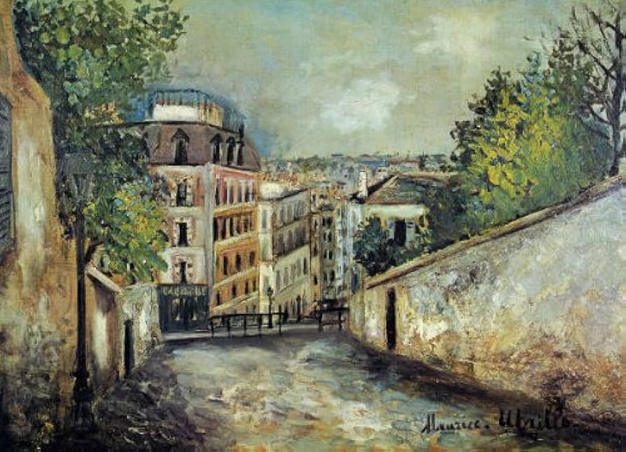 user_0f7e9bbc　　『モンマルトル』　額装　C　4538A user_0f7e9bbc 『モンマルトル』 額装 C 4538A Amazon.co.jp