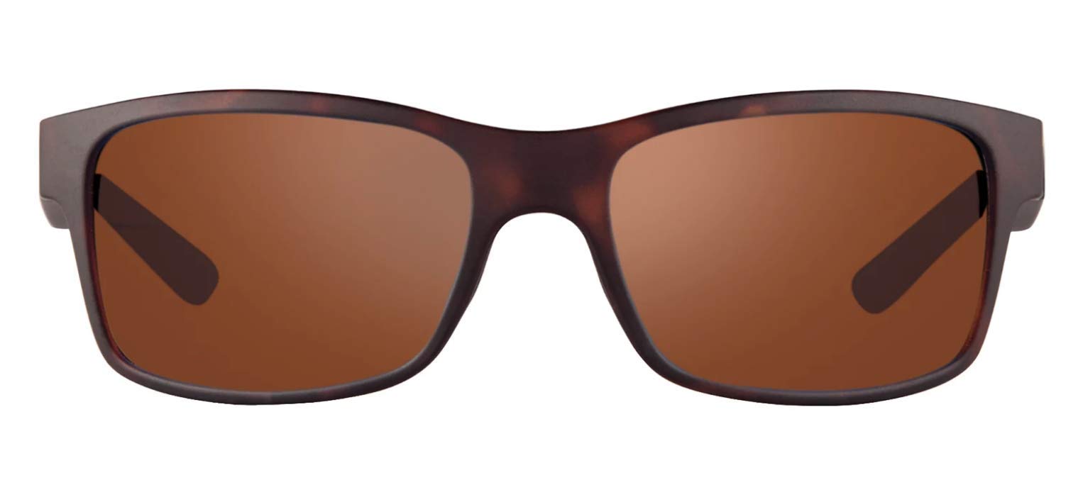 RevoSunglasses Crawler: Polarized Lens with Performance Rectangle Wrap Frame