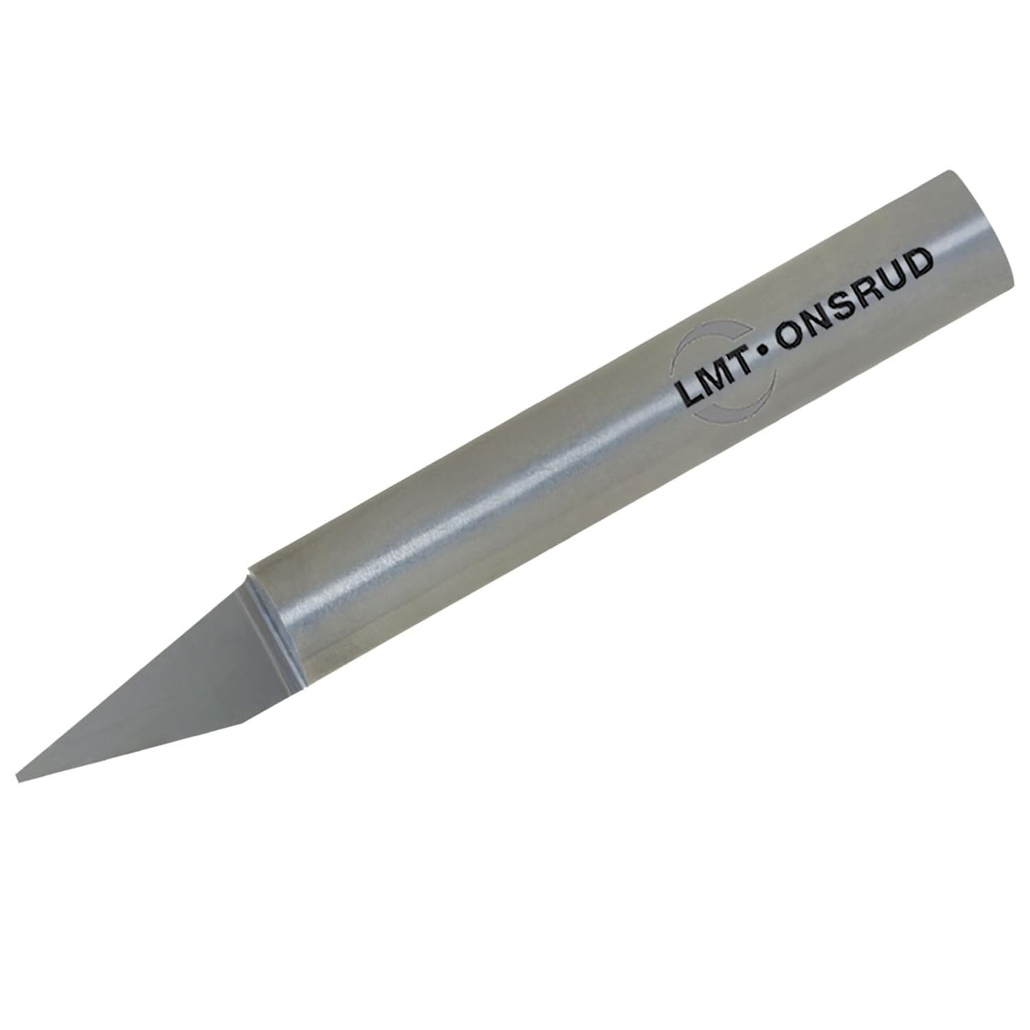 LMT Onsrud LP 37-21, Solid Carbide, Engraving Bit, Straight, 0.005" Tip, 30 Angle, .250" Shank Diameter, 2.000" Overall Length, 1 Flute