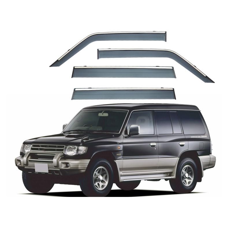 Deflectores de aire antilluvia para ventanillas de Mitsubishi Shogun V20